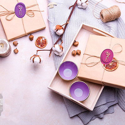Wax Seal Stamp Set AJEW-WH0212-393-1