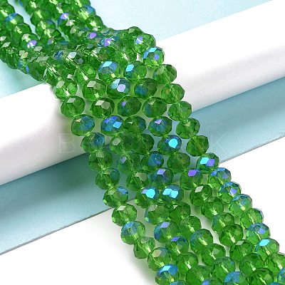 Electroplate Glass Beads Strands LS-EGLA-A034-T3mm-L08-1