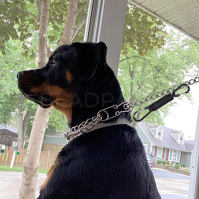 4Pcs 4 Colors Polyester Cord Braided Dog Harness Collar Leash Connector AJEW-GO0001-38-1