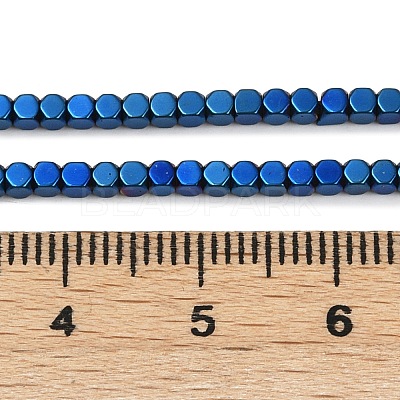 Electroplate Non-magnetic Synthetic Hematite Beads Strands G-I175-09H-1