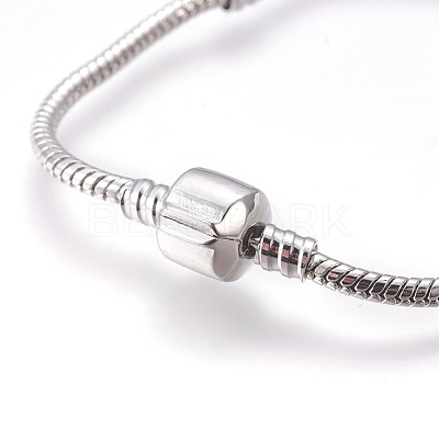 Brass European Style Bracelets Making PPJ004Y-1