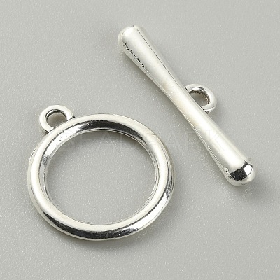 Alloy Toggle Clasps FIND-CJC0017-21A-S-1