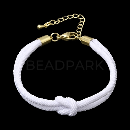 3MM Round Nylon Braided Cord Bracelet Making FB-CBAA152-03G-30-1