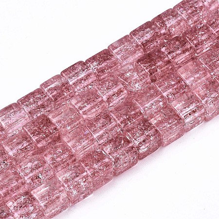 Crackle Glass Beads GLAA-S192-005H-1