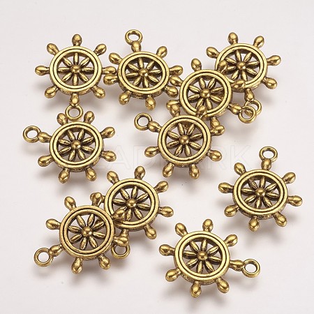 Tibetan Style Alloy Pendants X-TIBEP-A122979-AG-LF-1