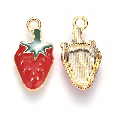 Alloy Enamel Pendants X-ENAM-S121-081-1