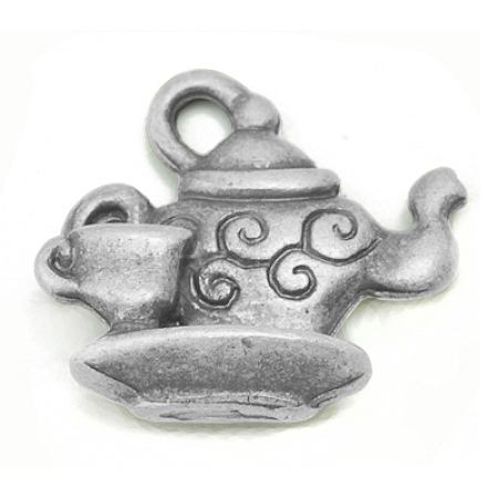 Metal Alloy Charms X-ENAM-A15508-AS-NR-1