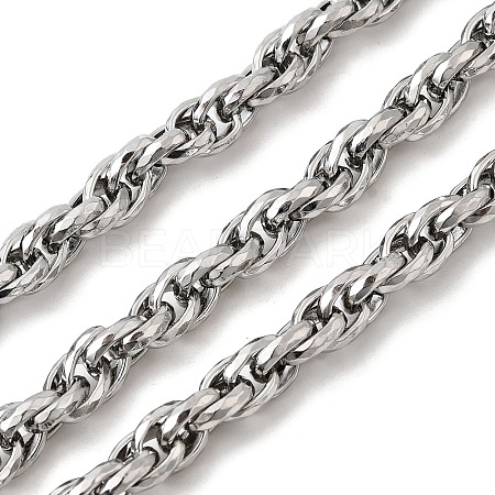 304 Stainless Steel Rope Chains CHS-K024-17P-1
