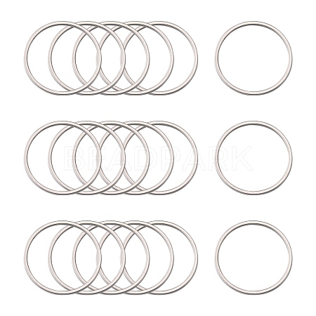 Tarnish Resistant 304 Stainless Steel Linking Ring STAS-T047-15A-1