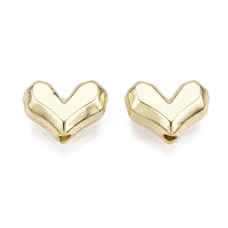 Rack Plating Alloy Beads PALLOY-T091-09KCG-NR-1