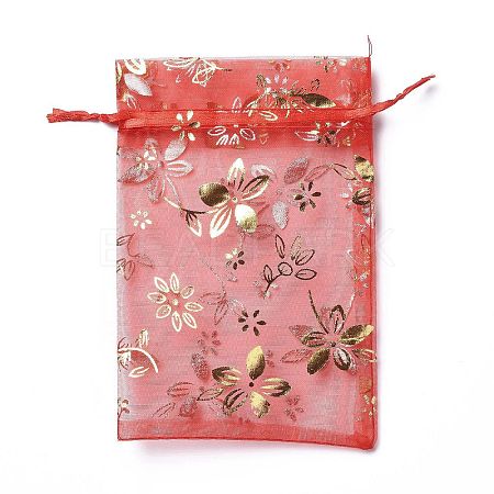 Organza Drawstring Jewelry Pouches OP-I001-A05-1