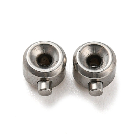 Non-Tarnish 303 Stainless Steel Crimp Beads X-STAS-G316-01P-1