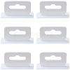 80Pcs Rectangle PP with PE Hanging Tabs KY-CP0001-35B-7