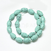 Synthetic Turquoise Beads Strands G-S357-A16-2