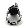 304 Stainless Steel Ring RJEW-B055-04AS-17-3