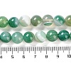 Natural Striped Agate/Banded Agate Beads Strands G-Z060-A01-C01-5