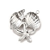 Non-Tarnish 304 Stainless Steel Pendants LS-STAS-I197-003P-3