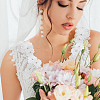 Double Layer Polyester Flower Lace Ribbons DIY-WH0656-60C-6