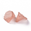 Frosted Acrylic Bead Caps MACR-S371-10A-763-3