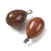 Synthetic Goldstone Pendants GG-K002-08A-13-2