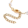 PVD Vacuum Plating 304 Stainless Steel Beaded Necklaces NJEW-E064-06G-4