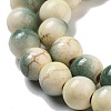 Synthetic Turquoise Dyed Beads Strands G-E594-24Q-2