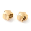 Ion Plating(IP) 304 Stainless Steel European Beads STAS-M298-08G-3