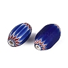 Handmade Millefiori Glass Barrel Beads LA-N002-03H-2