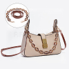  2Pcs 2 Style Resin Bag Strap & PU Leather Shoulder Strap FIND-PH0003-49-2