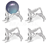 Alloy Crystal Ball Holders ODIS-WH0007-59B-P-1