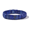 Natural Lapis Lazuli Stretch Bracelets BJEW-F406-B05-1-2