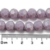Opaque Glass Beads Stands EGLA-A035-P10mm-D11-5