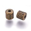 Tibetan Style Alloy Beads X-MLF0030Y-NF-2