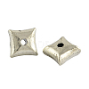 Square Tibetan Style Alloy Beads Spacers TIBEB-949-AS-LF-1
