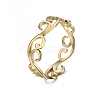 304 Stainless Steel Finger Rings for Women FS-WGFE90D-09-2