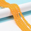 Transparent Glass Beads Strands EGLA-A034-T6mm-MD05-3