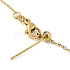 304 Stainless Steel Add a Bead Adjustable Cable Chains Bracelets for Women BJEW-M307-01C-G-3