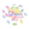 Frosted Transparent Acrylic Beads FACR-C001-01D-1