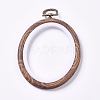 Plastic Cross Stitch Embroidery Hoops FIND-WH0052-12-1