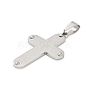 304 Stainless Steel Pendants STAS-C142-01P-2
