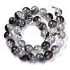 Natural Green Lodolite Quartz/Garden Quartz Beads Strands G-R460-002-12mm-2