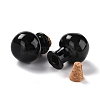 Round Glass Cork Bottles Ornament GLAA-D002-03A-2