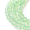 Baking Paint Transparent Glass Beads Strands DGLA-A034-J4MM-D02-3