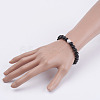Synthetic Gemstone Beads Stretch Bracelets BJEW-JB02950-8