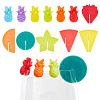  2 Sets 2 Style Silicone Wine Glass Charms AJEW-NB0005-70-7