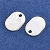Tibetan Style Alloy Oval Charms LS-TIBEP-Q035-08S-NR-1