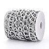 Aluminium Double Curb Chains CHA-N004-04P-2