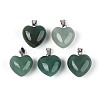 Natural Green Aventurine Pendants G-T143-49I-1