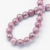 Glazed Porcelain Round Beads PORC-S489-10mm-16-2