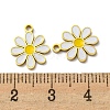 304 Stainless Steel Enamel Charms STAS-L022-016G-3